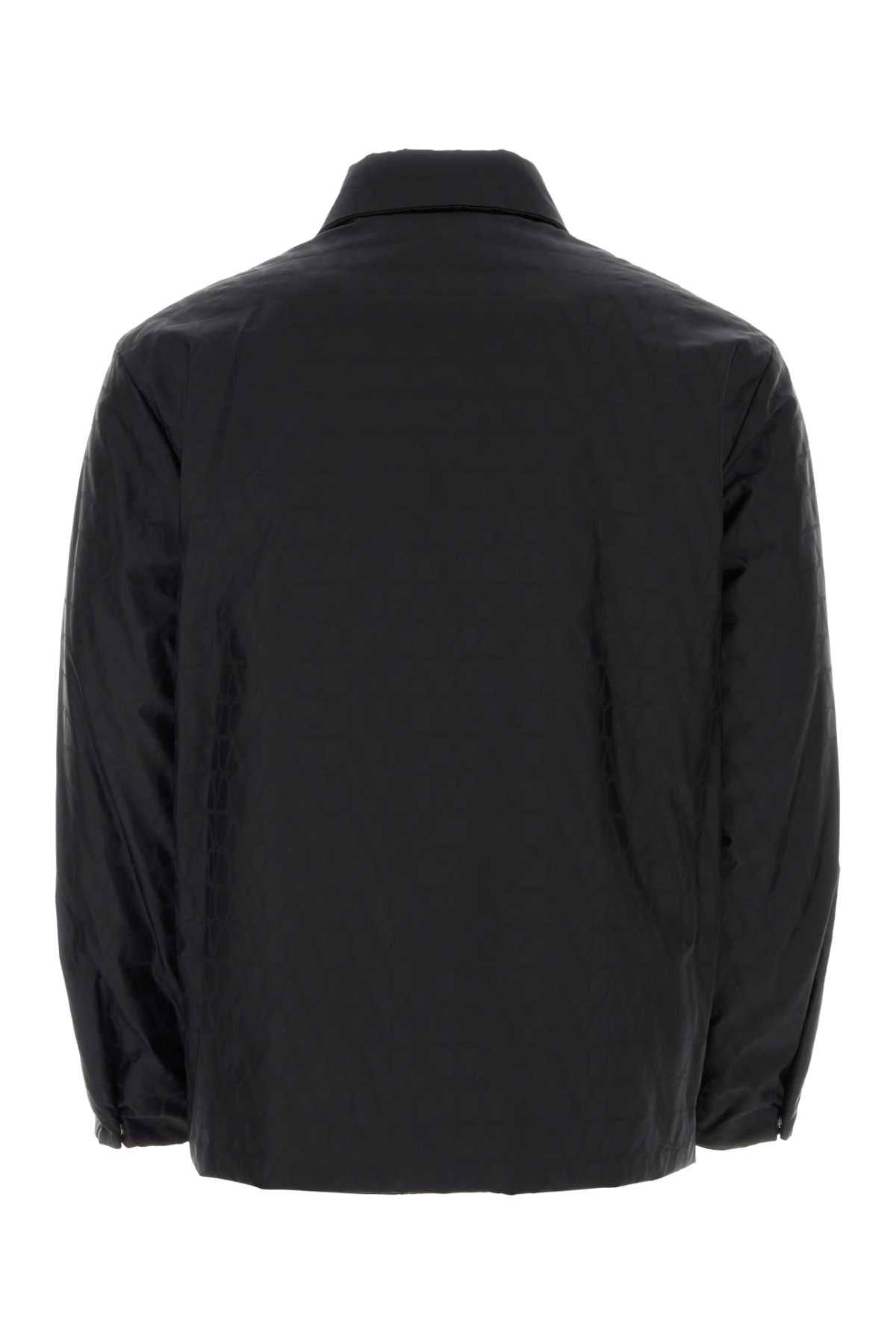 Valentino Garavani Men Black Toile Iconographe Shirt