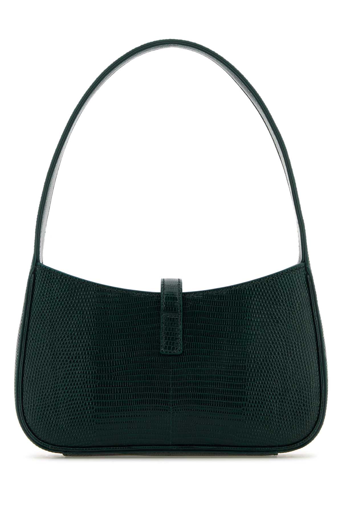 Saint Laurent Women Bottle Green Leather Mini Le 5 Ã  7 Handbag