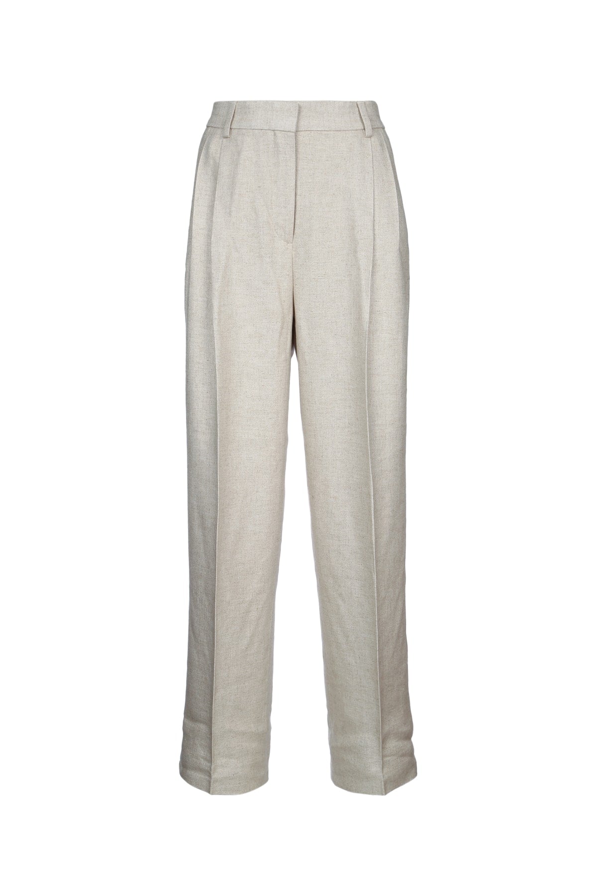 Toteme Women Double-Pleat Straight Trousers