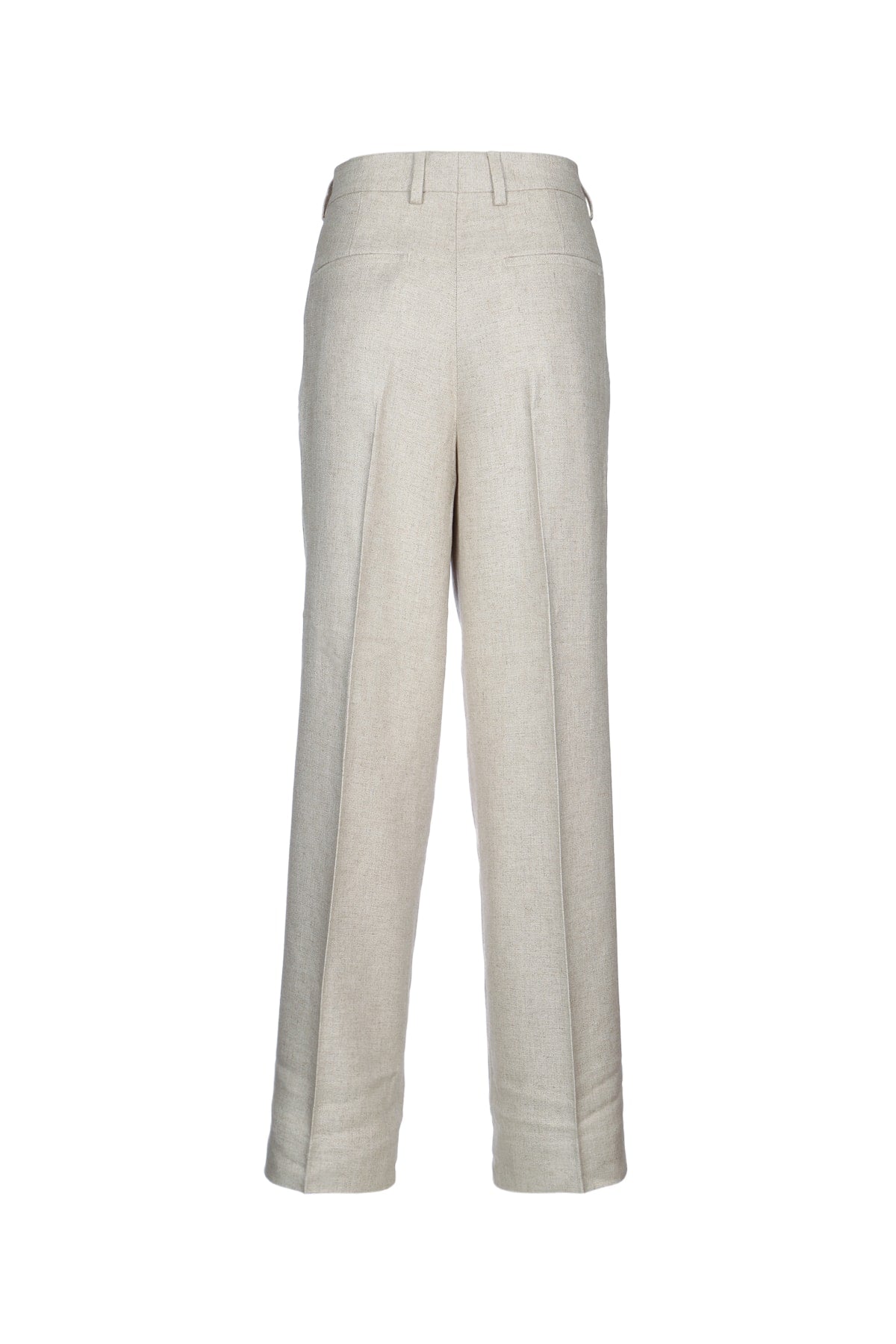 Toteme Women Double-Pleat Straight Trousers