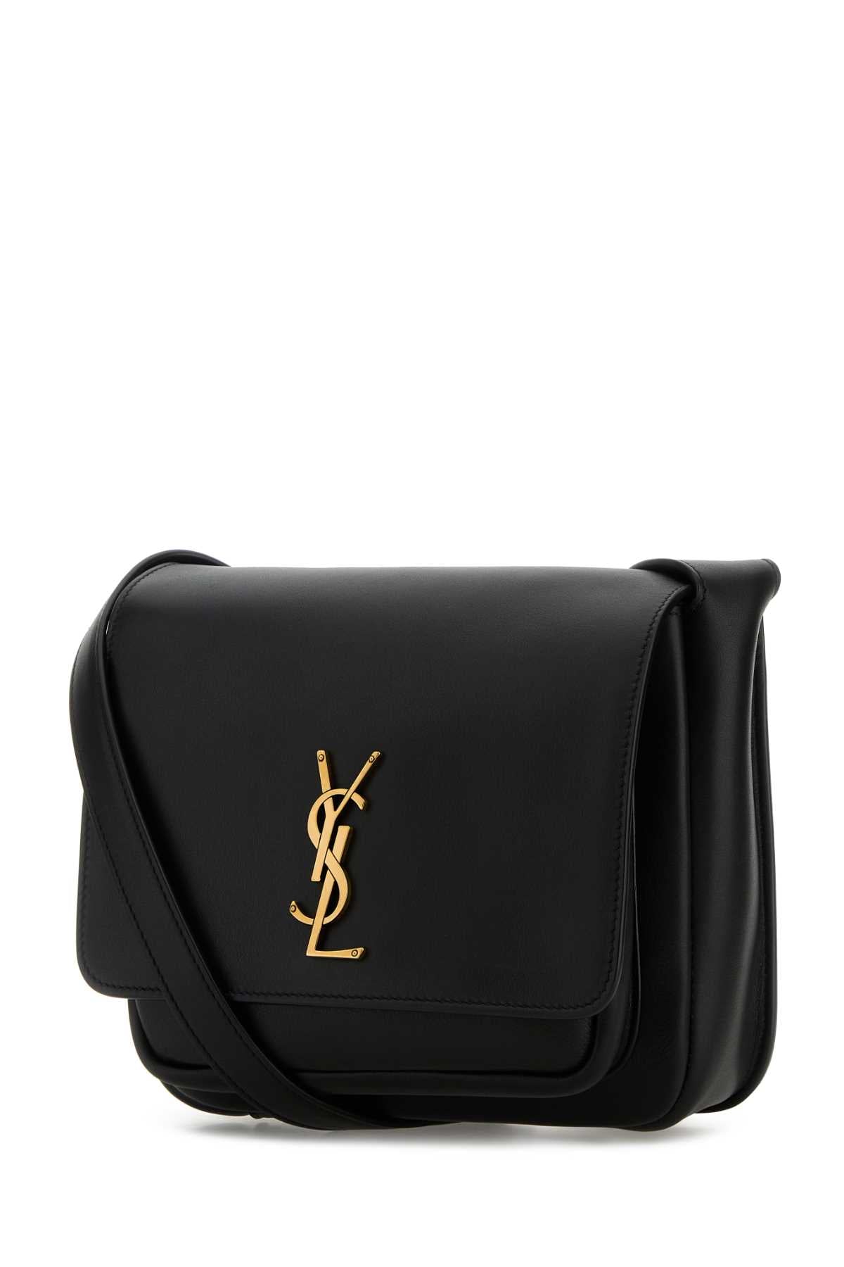 Saint Laurent Women Black Leather Niki Crossbody Bag