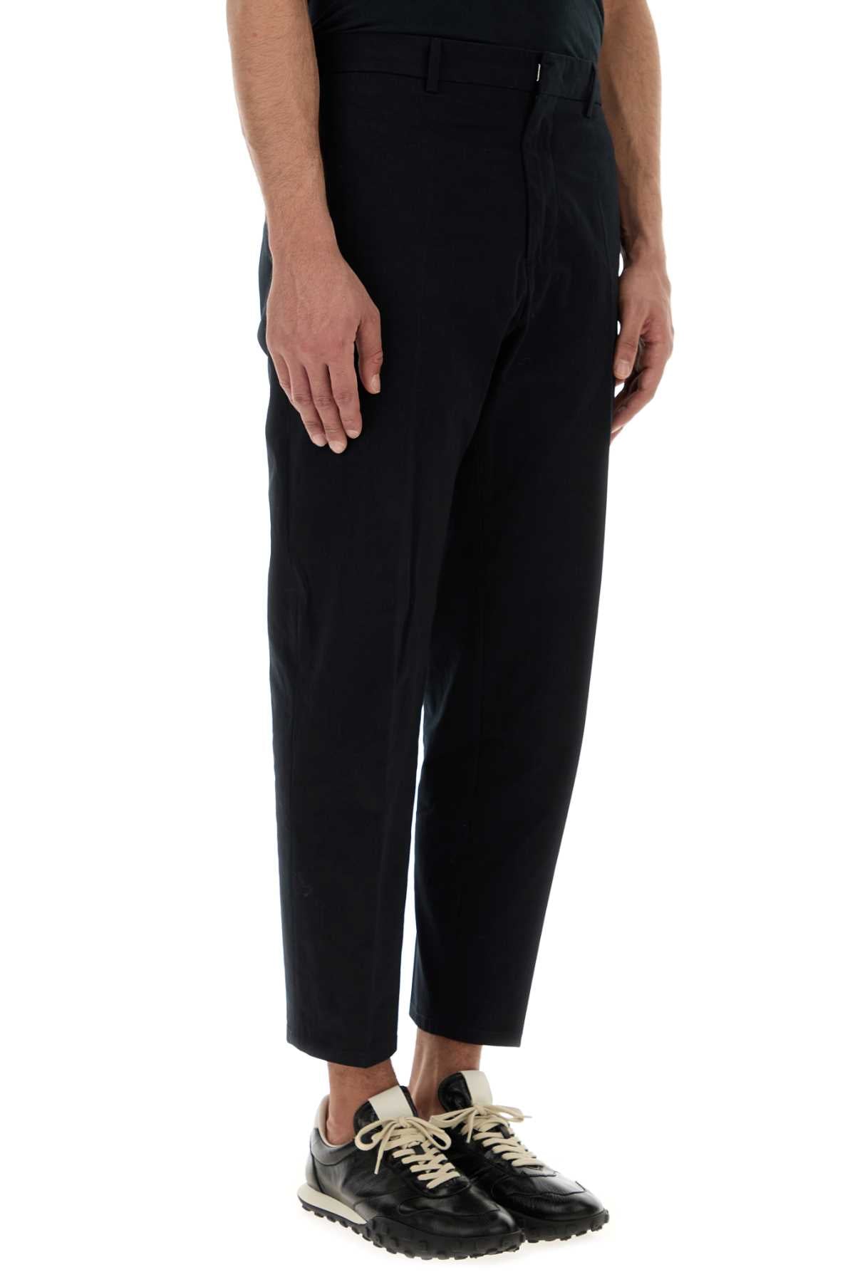 Jil Sander Men Midnight Blue Cotton Pant