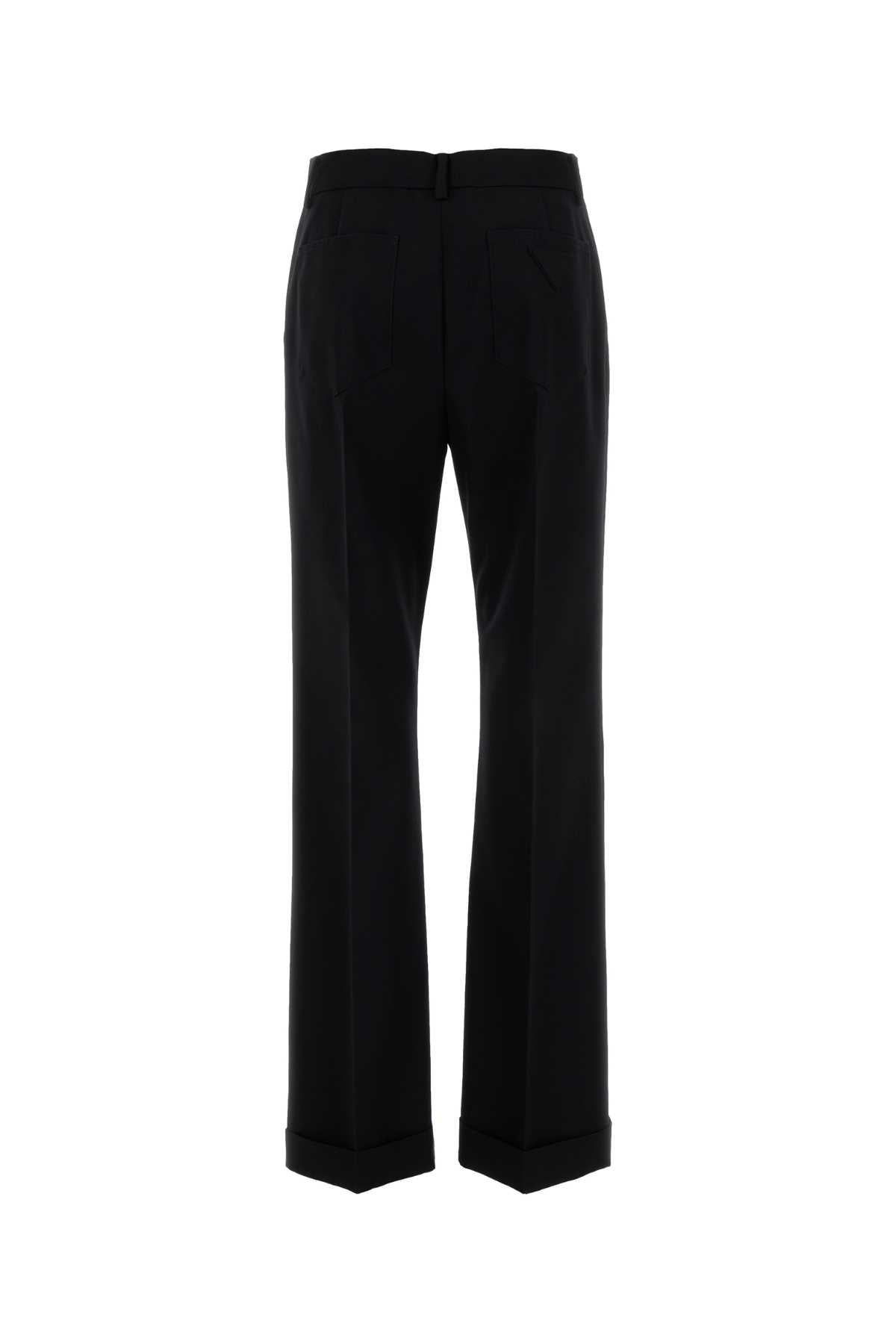 Prada Women Black Gabardine Pant
