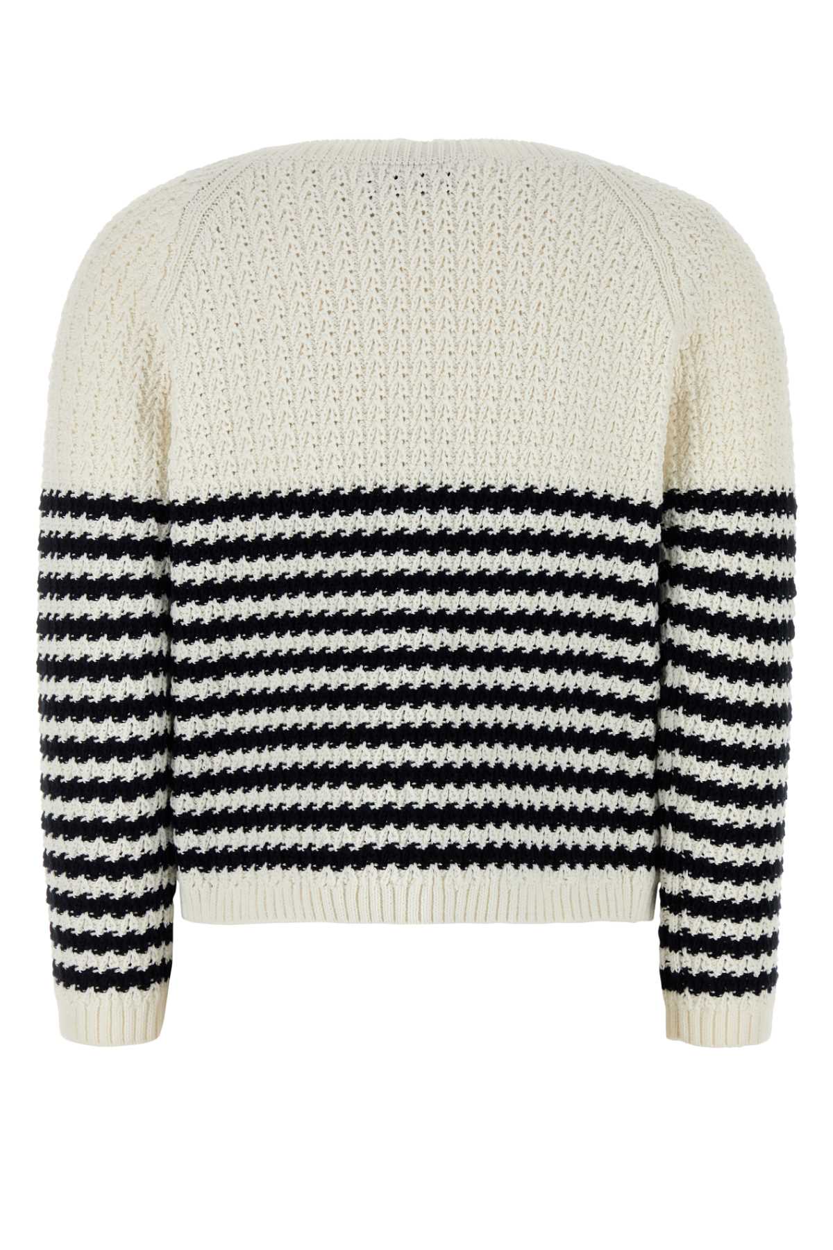 Gucci Women Embroidered Cotton Sweater