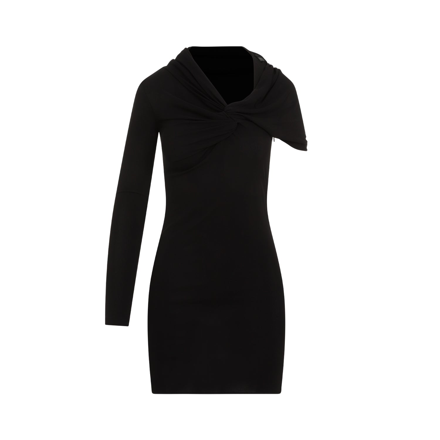 Saint Laurent Viscose Mini Dress Women