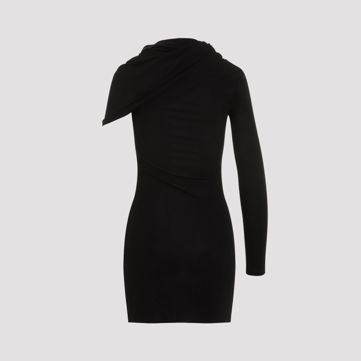 Saint Laurent Viscose Mini Dress Women
