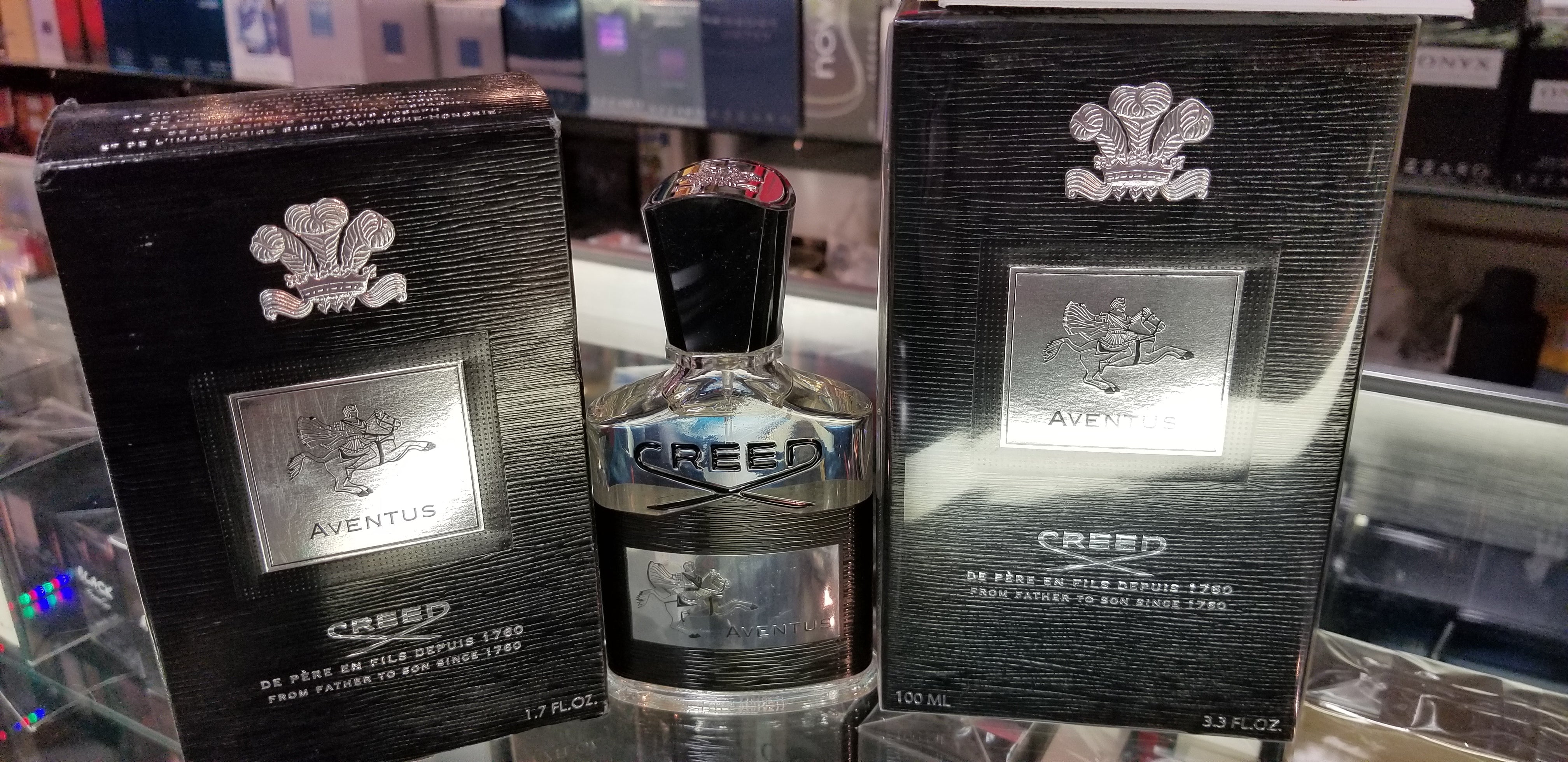 Creed Aventus 1.7 3.3 oz / 50 100 ml Eau de Parfum EDP Unisex Perfume NEW RARE