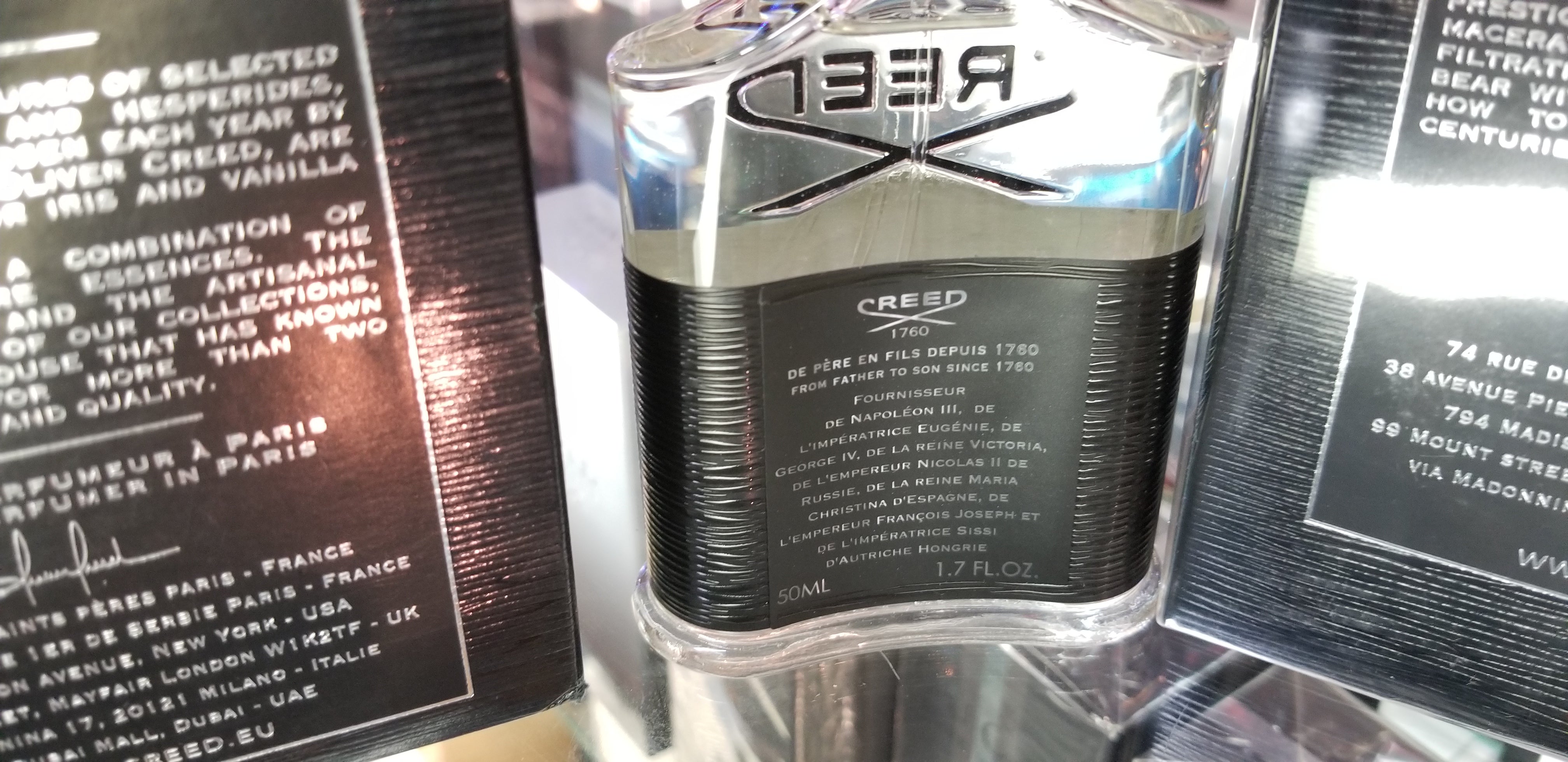 Creed Aventus 1.7 3.3 oz / 50 100 ml Eau de Parfum EDP Unisex Perfume NEW RARE