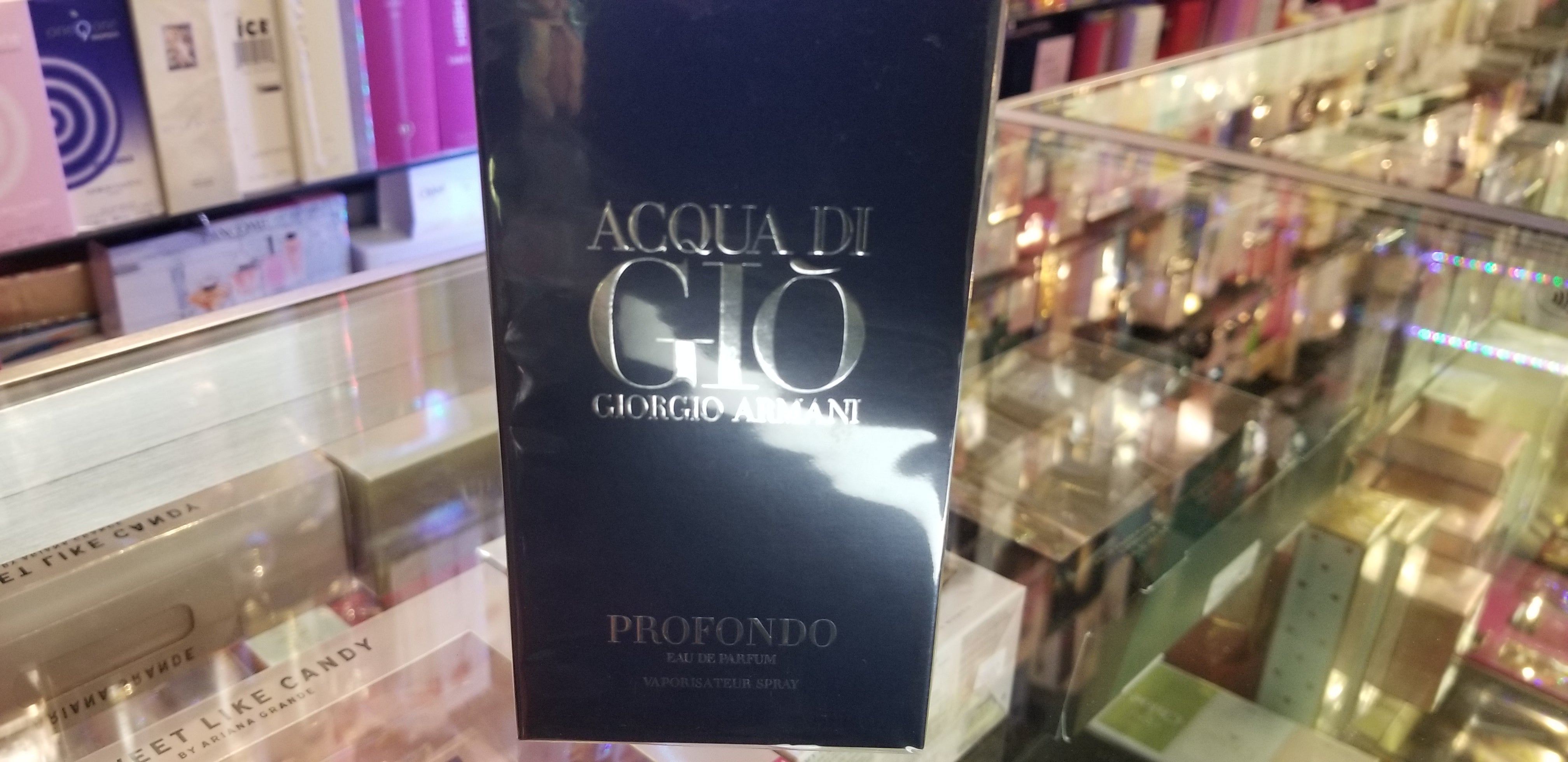 Acqua Di Gio PROFONDO by Giorgio Armani 4.2 oz EDP Spray for Men New Sealed Box