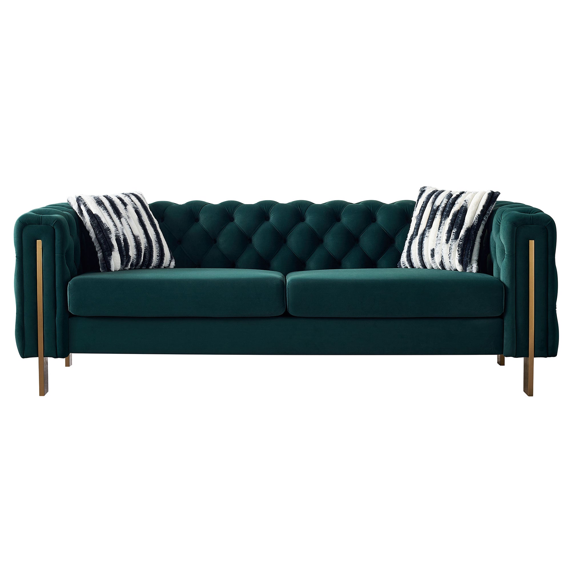 Chesterfield Modern Tufted Velvet Living Room Sofa