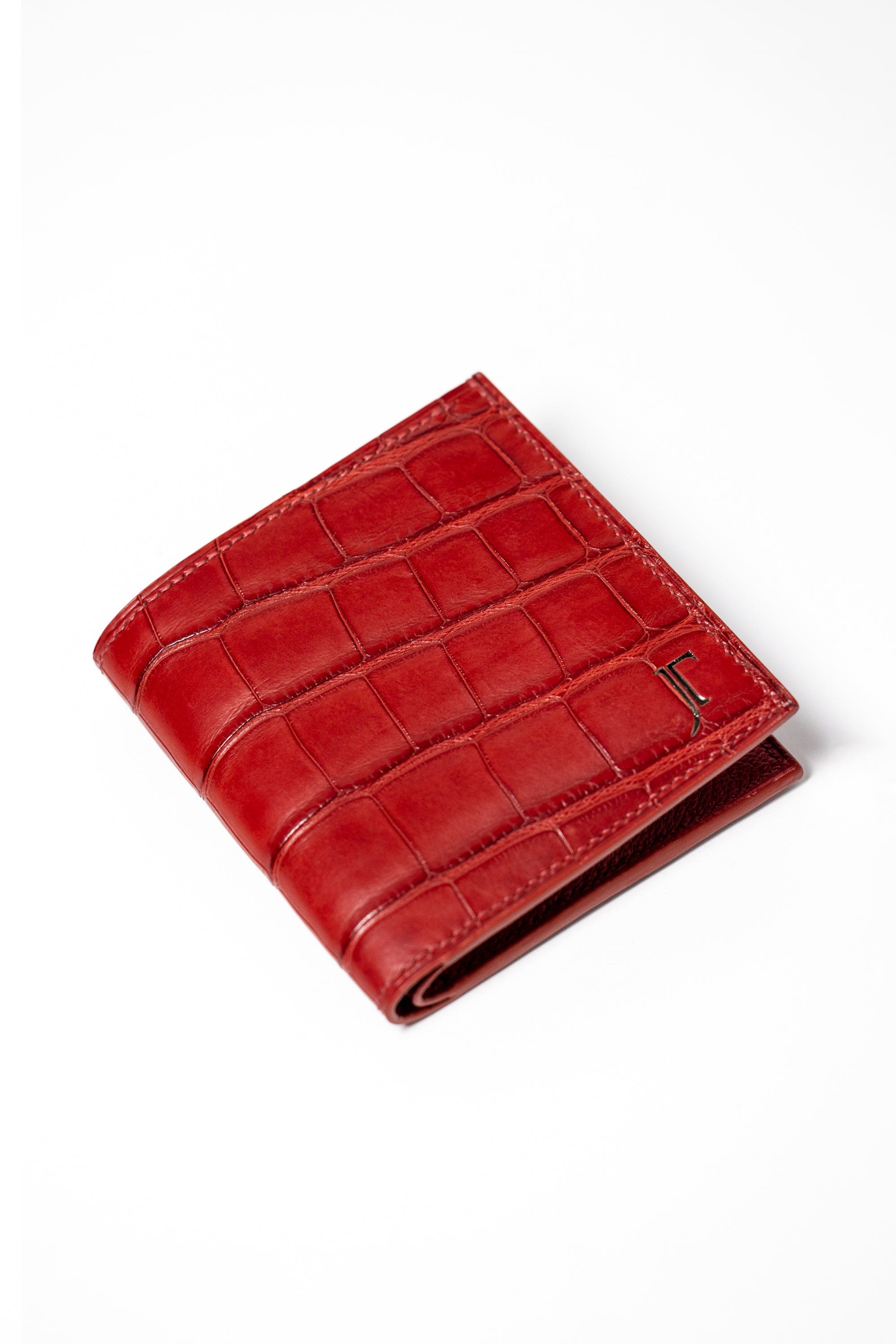 The Tremont Wallet - Rouge Alligator