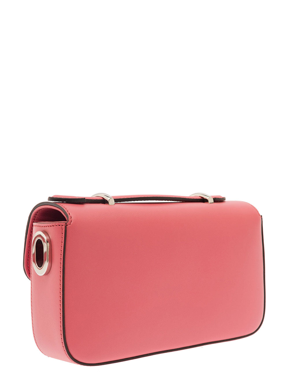 Gucci Women 'Petite Gg' Mini Pink Shoulder Bag With Double G Detail In Leather Woman