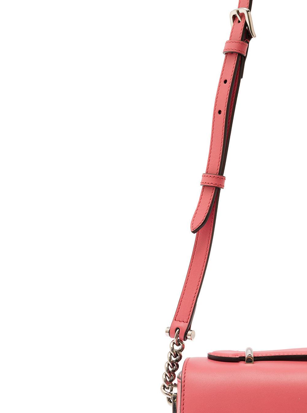 Gucci Women 'Petite Gg' Mini Pink Shoulder Bag With Double G Detail In Leather Woman
