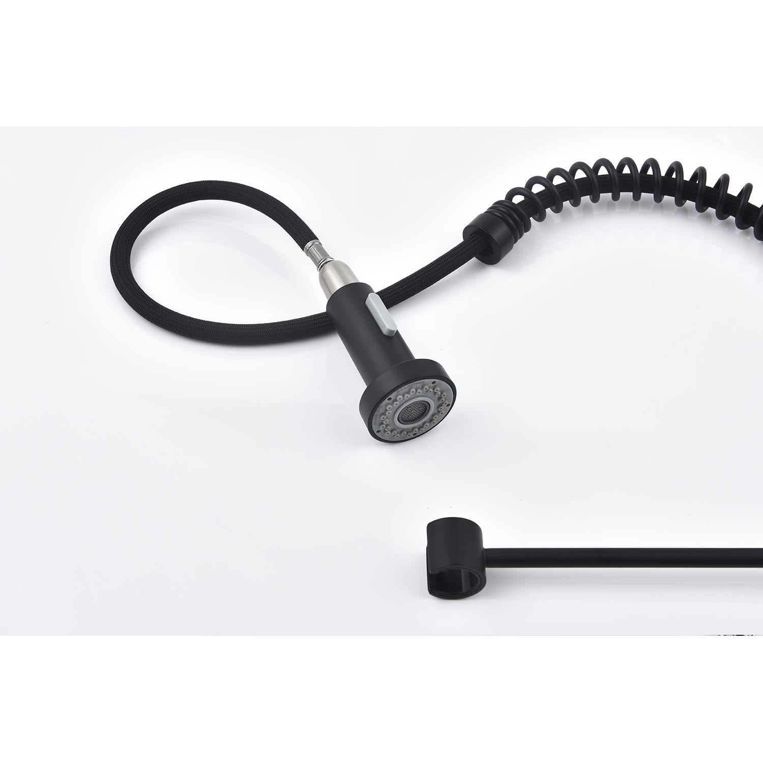 Pull Down Single Handle Spring Kitchen Faucet