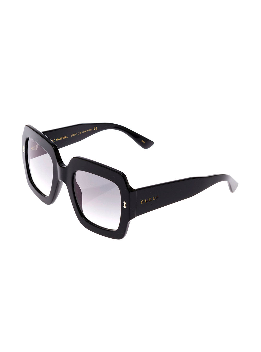 Gucci Women Gucci Woman's Black Acetate  Sunglasses
