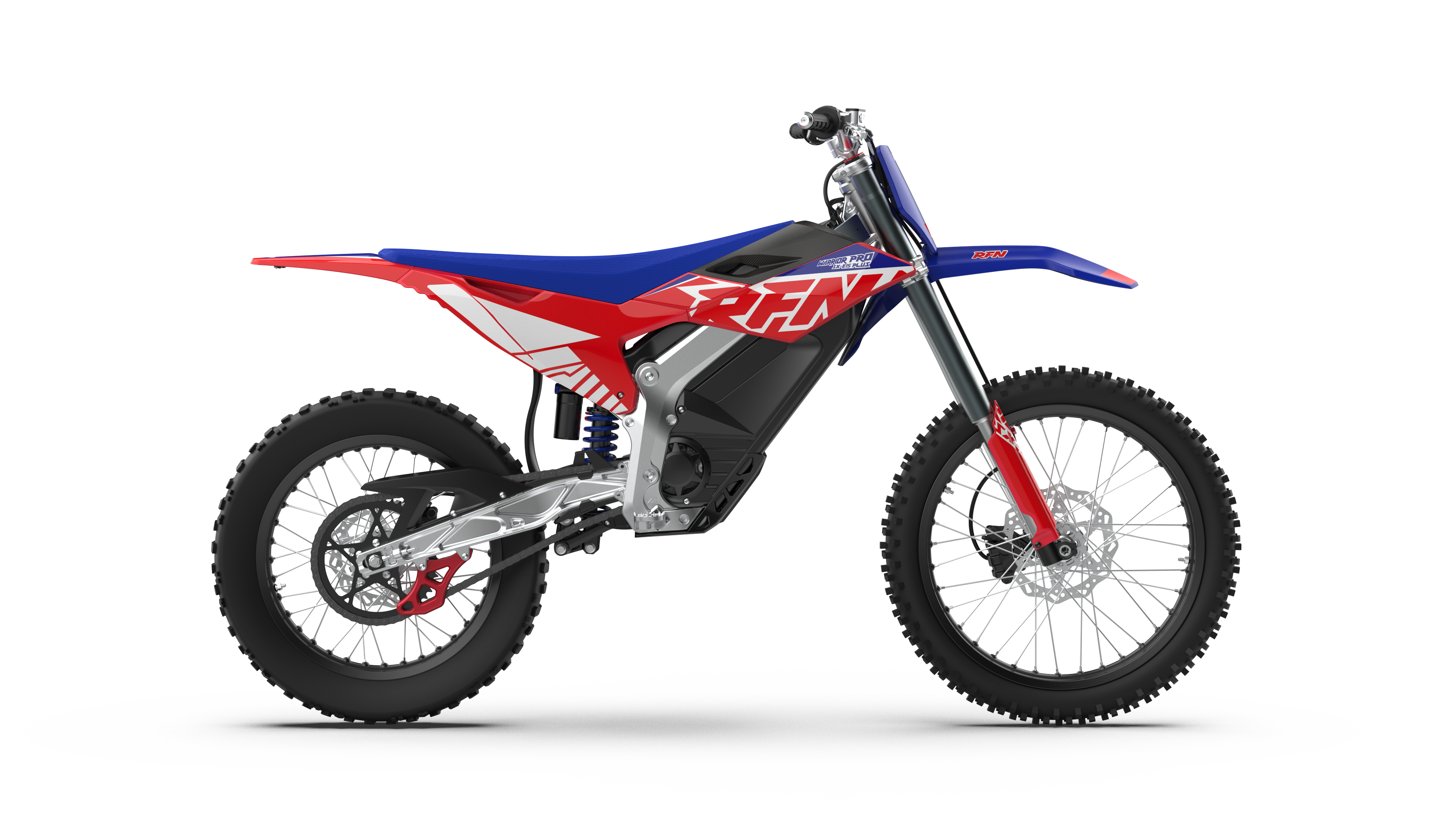 2026 RFN Warrior Pro SX-E15 Plus Electric Dirt Bike - 61 MPH Off-Road