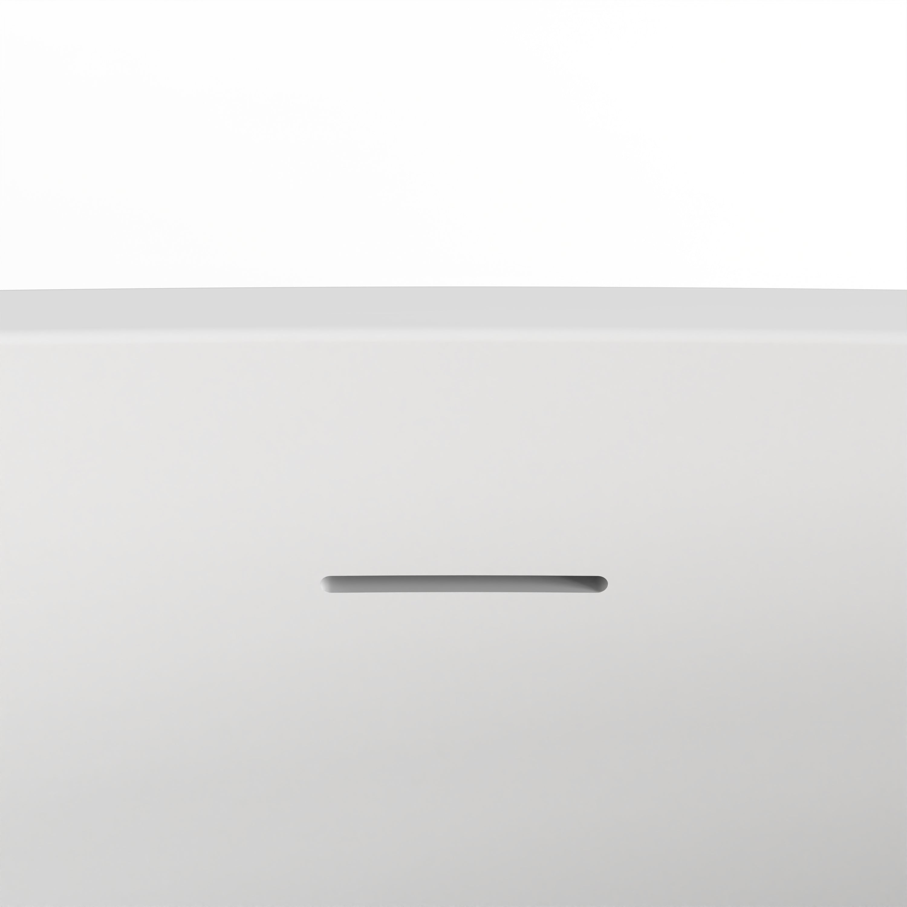 59 Inch Freestanding Solid Surface Soaking Bathtub