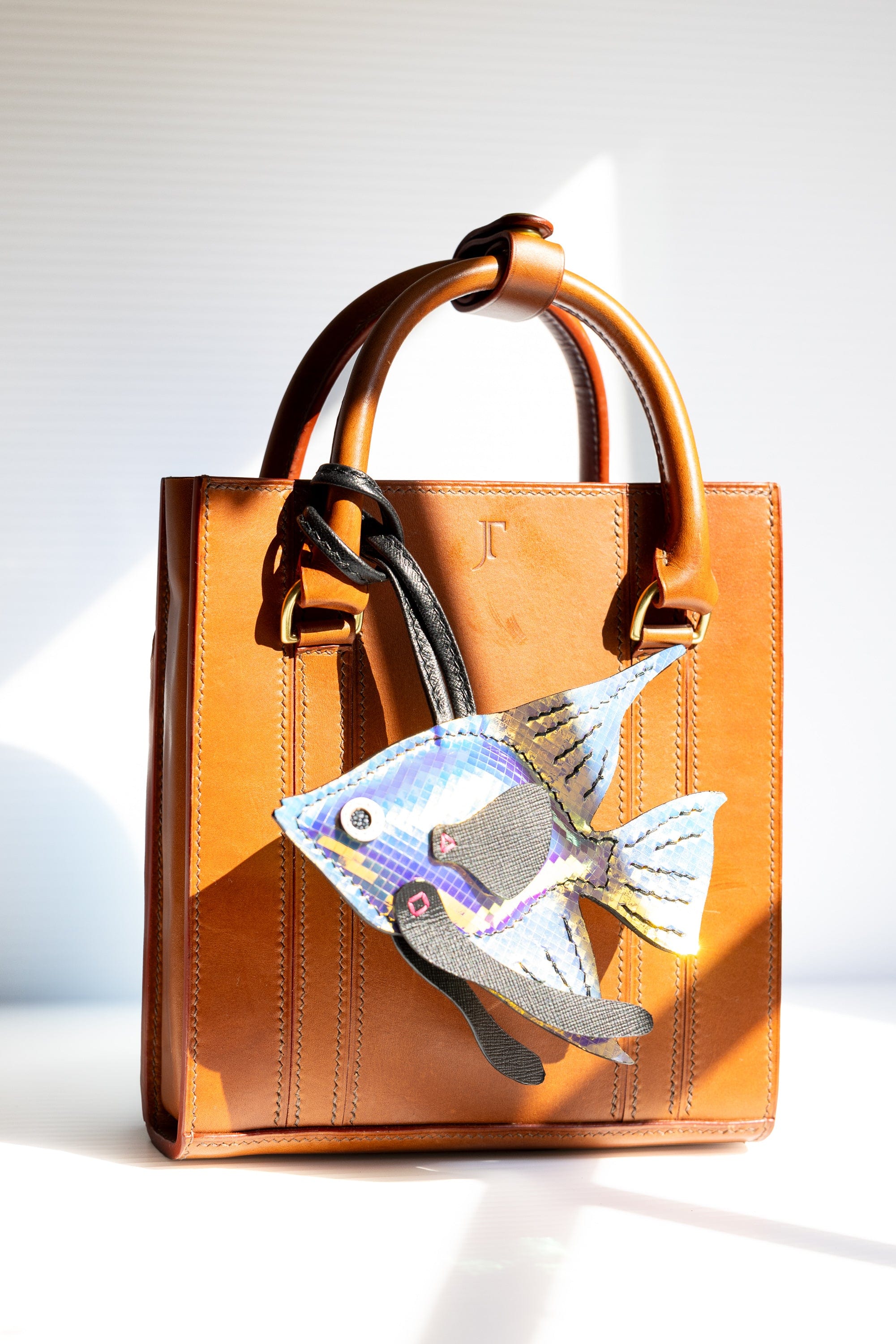 Fish Girl Summer Handbag Charm - Mirrorball