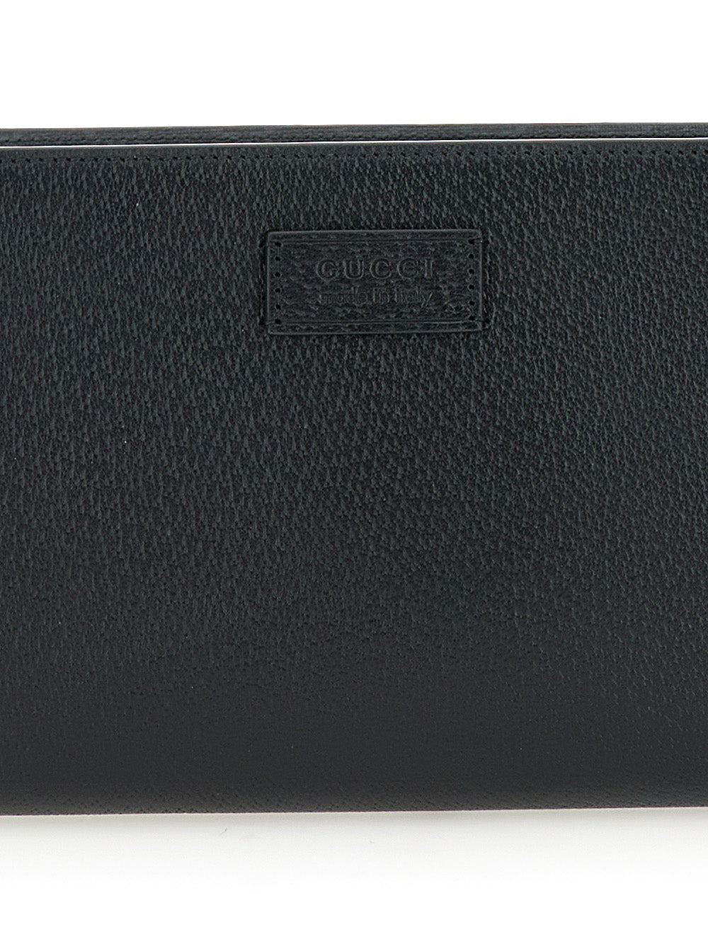 Gucci Men Super Mini Crossbody Bag With Logo Patch In Leather Man