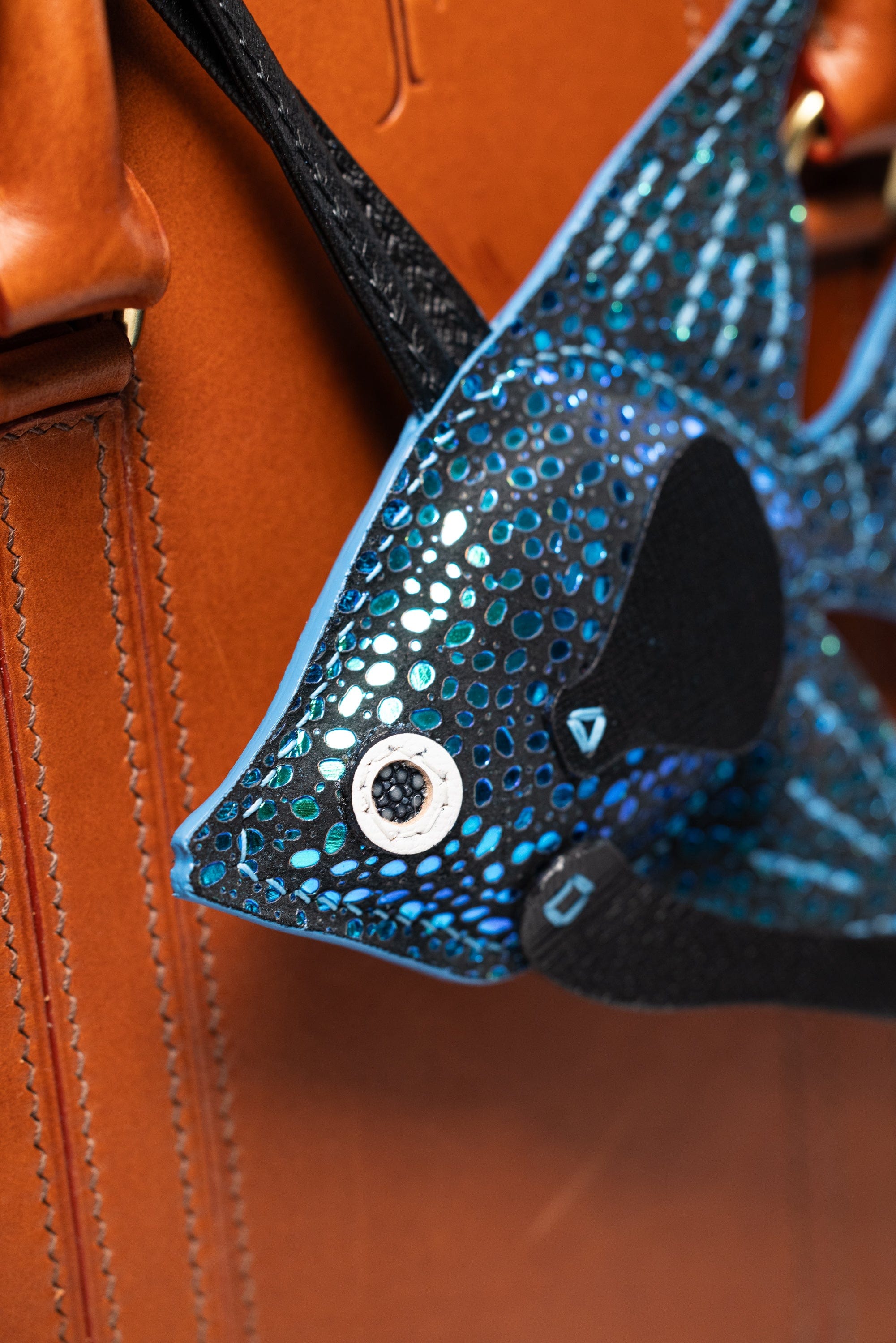 Fish Girl Summer Handbag Charm - Mermaid Holo