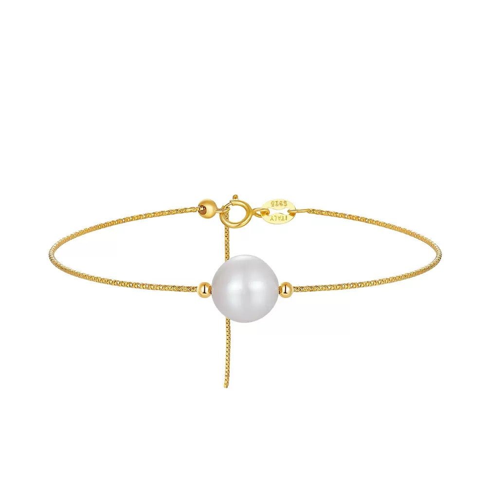 Pearl Orbit Chain Bracelet