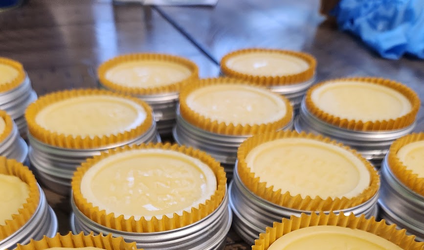 Shea Almond Lotion Bar - Organic Shea Butter & Almond Oil for Deep Moisture