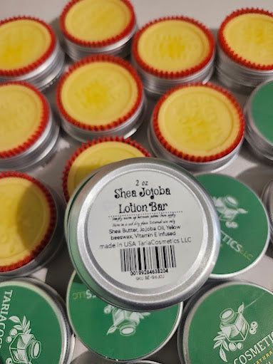 Shea Jojoba Lotion Bar - Organic Shea Butter & Jojoba Oil Skin Smoother