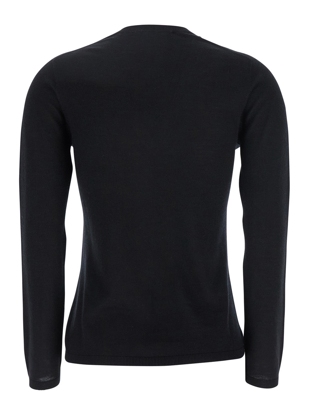 Max Mara Women Black V-Neck Sweater In Cashmere Woman