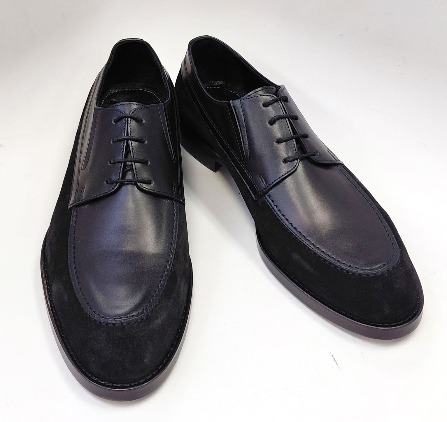 C Collection Leather Oxford - Black