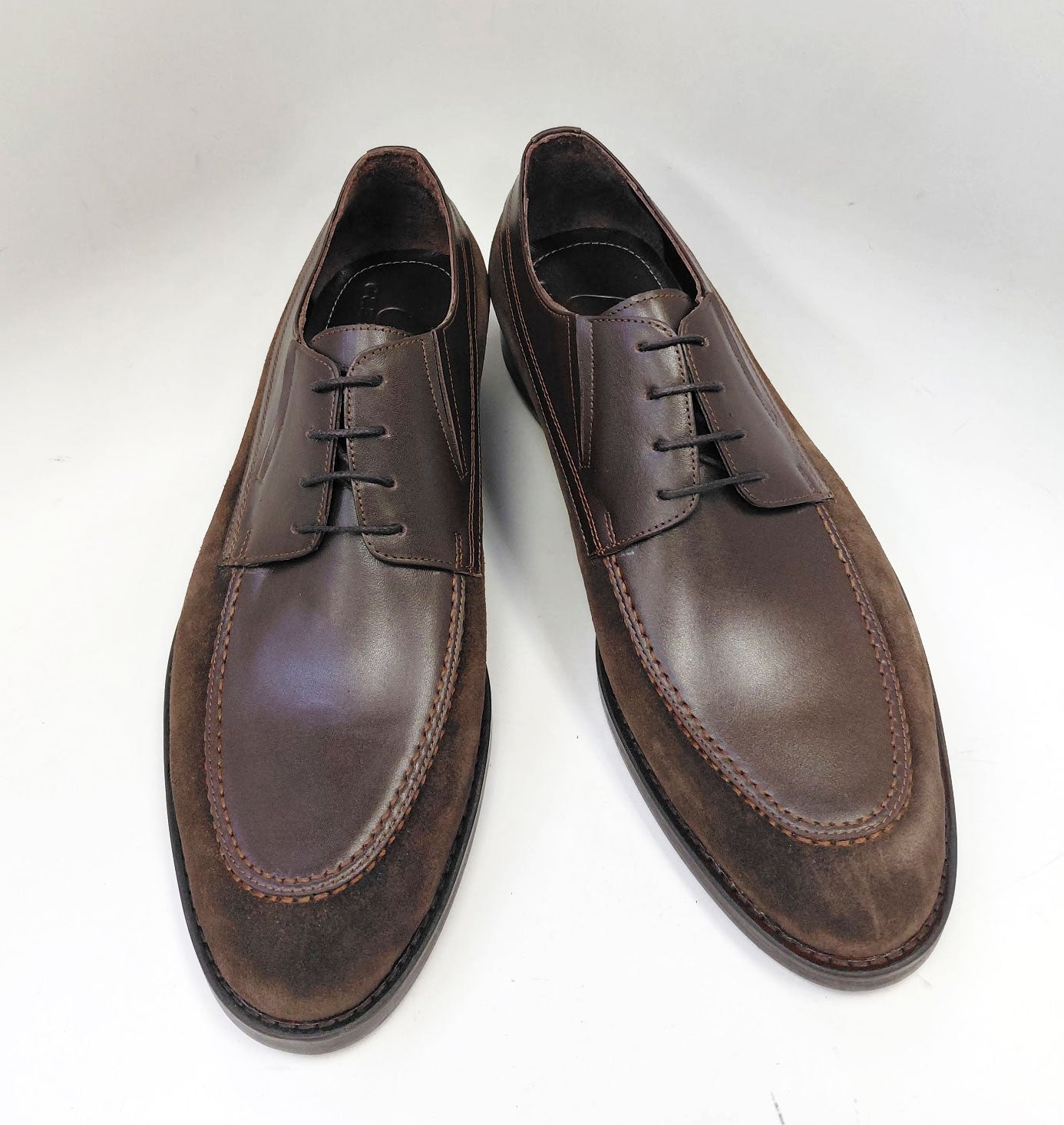 C Collection Leather Oxford - Brown