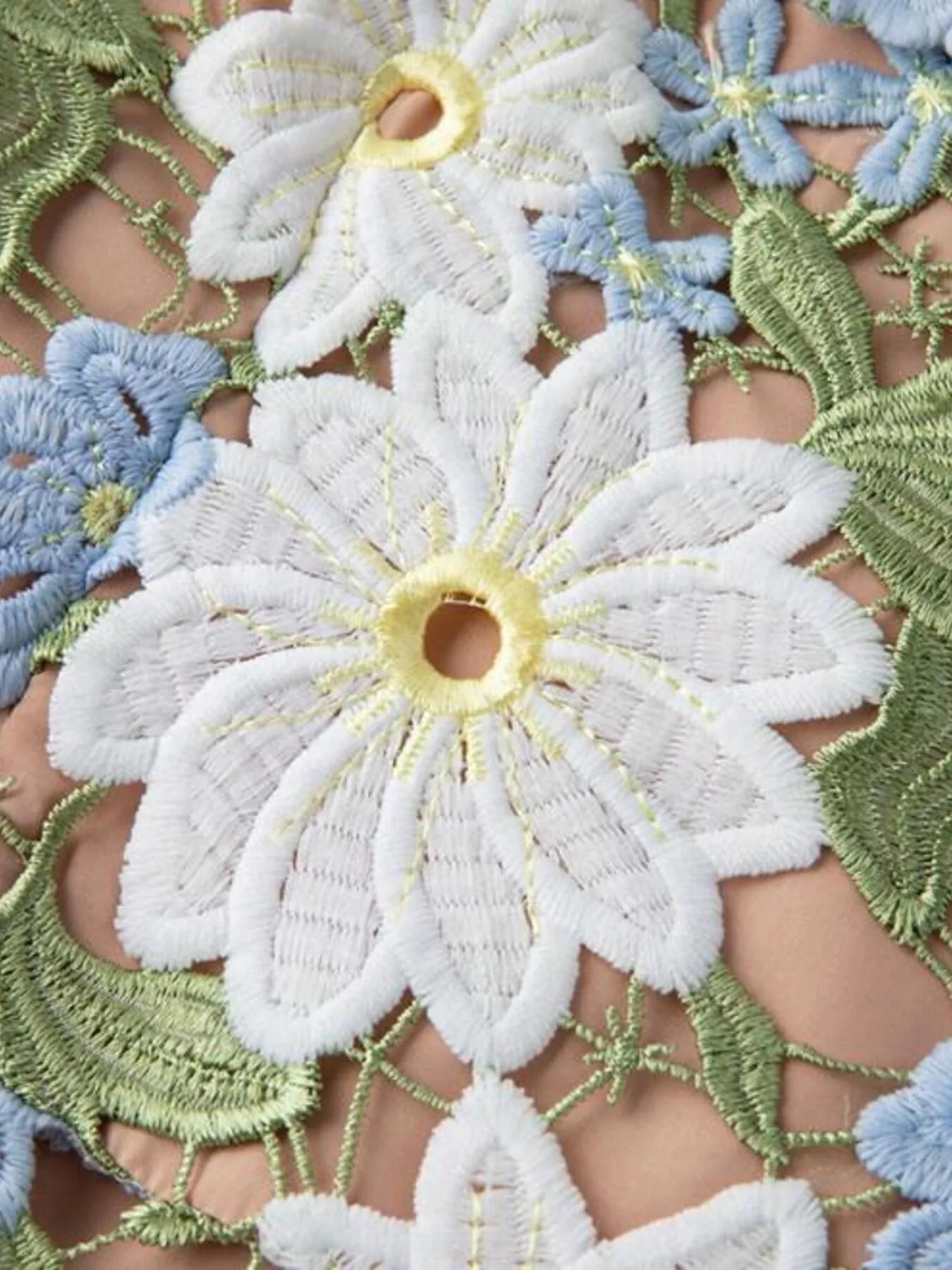 Floral Embroidered Maxi Dress