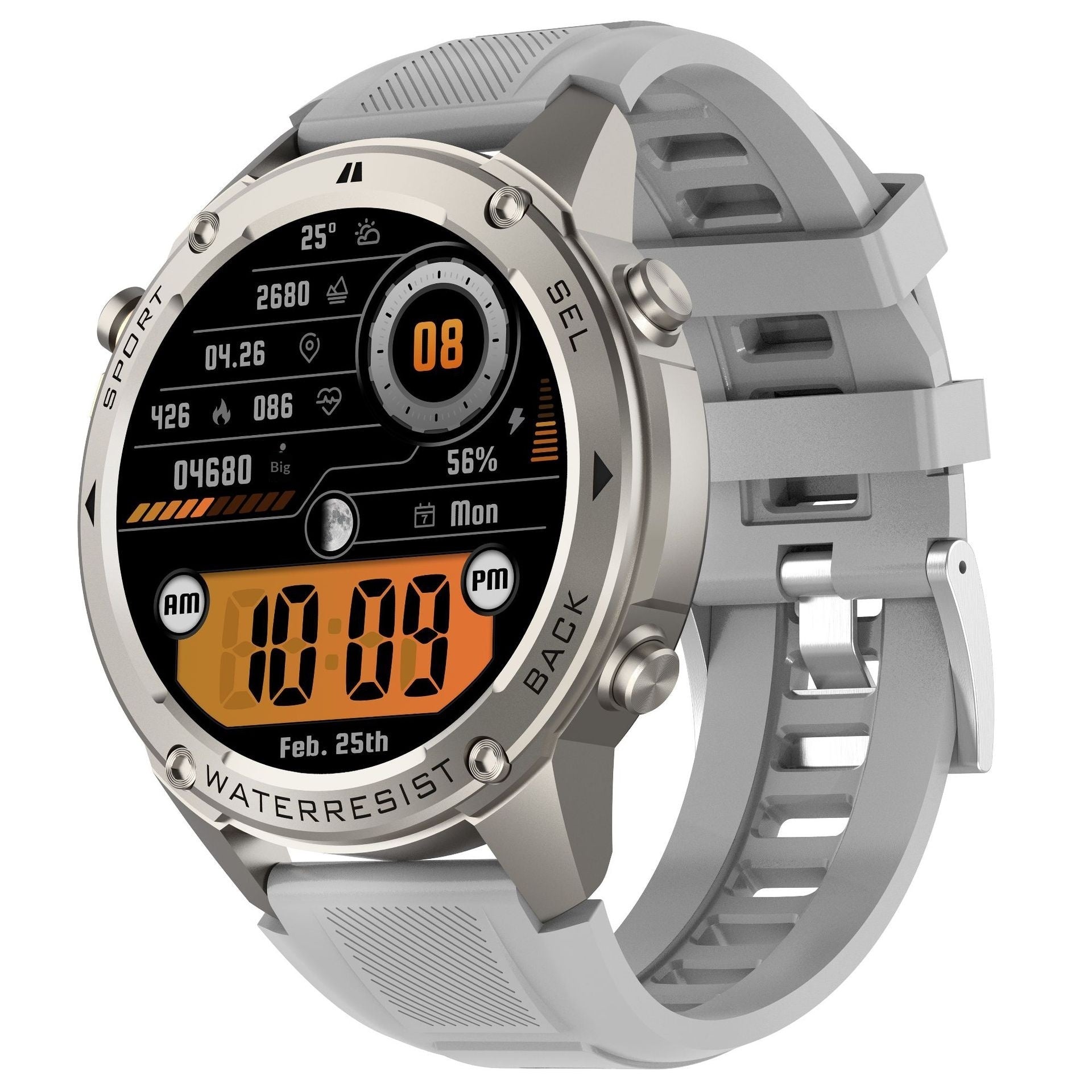 Bluetooth Calling GPS Beidou Positioning Triple-Proof Smartwatch