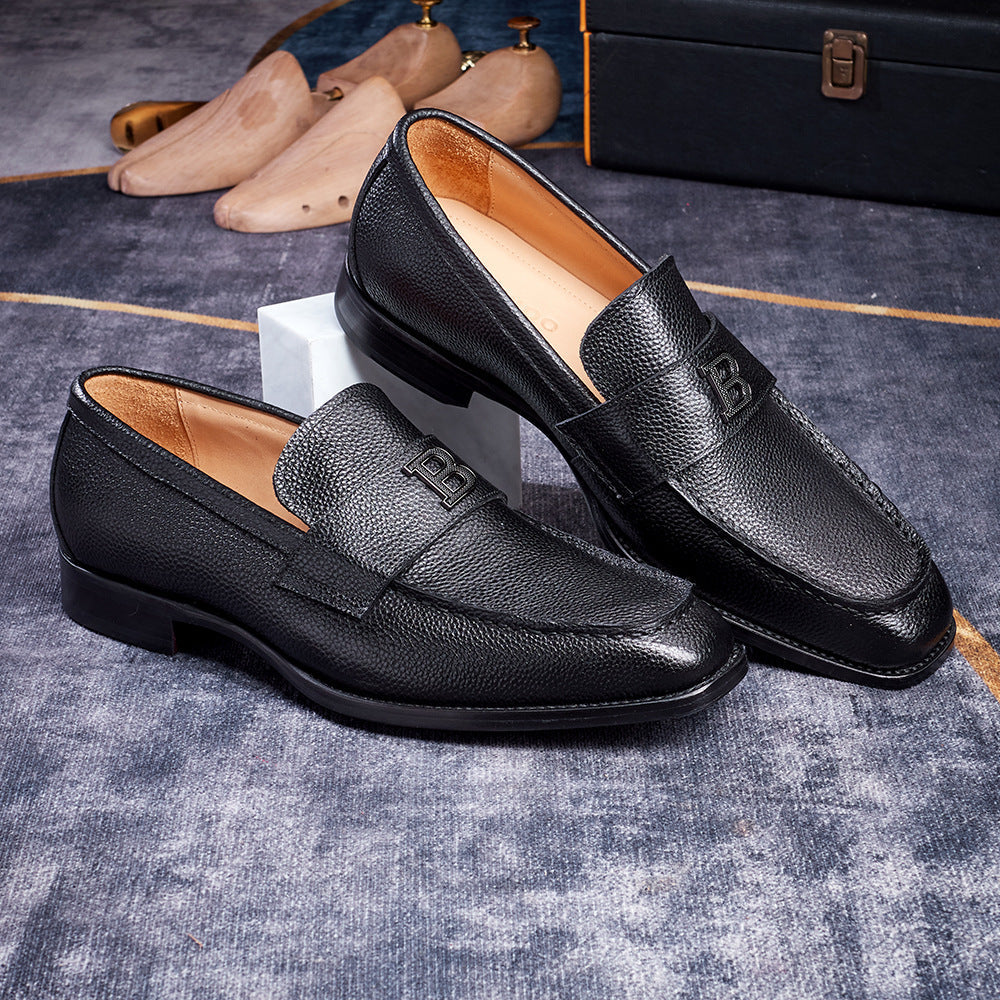 Mens Loafers Featuring A Genuine Leather Sole And Crafted Entirely From Cowhide