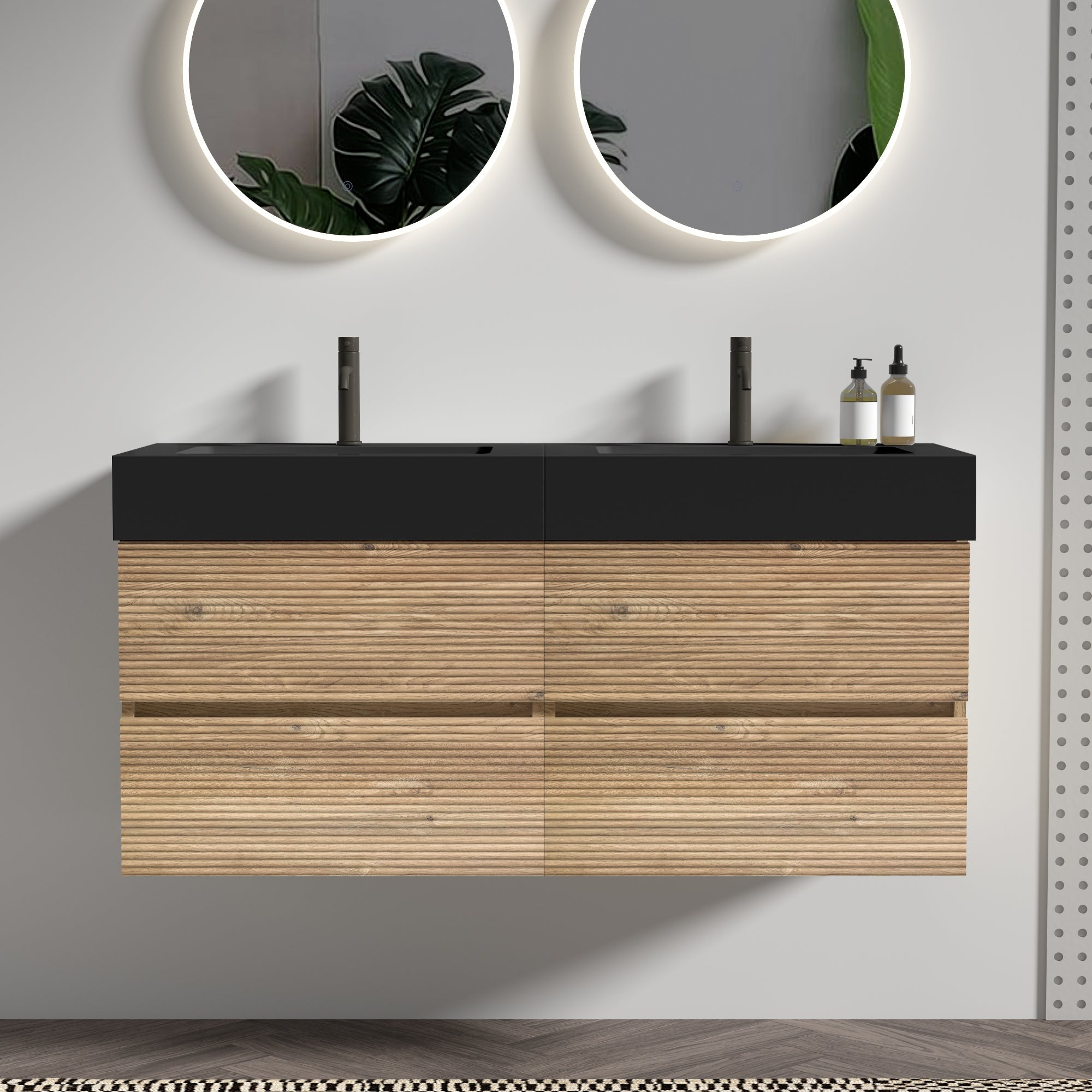 Grace 48" (24inch*2) Rough Bathroom Vanity