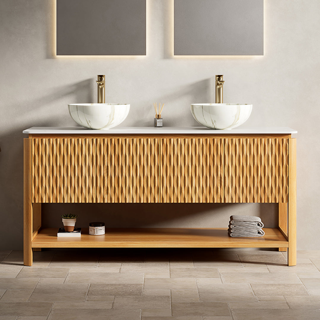 Sharma 60" Bathroom Vanity & Sinks