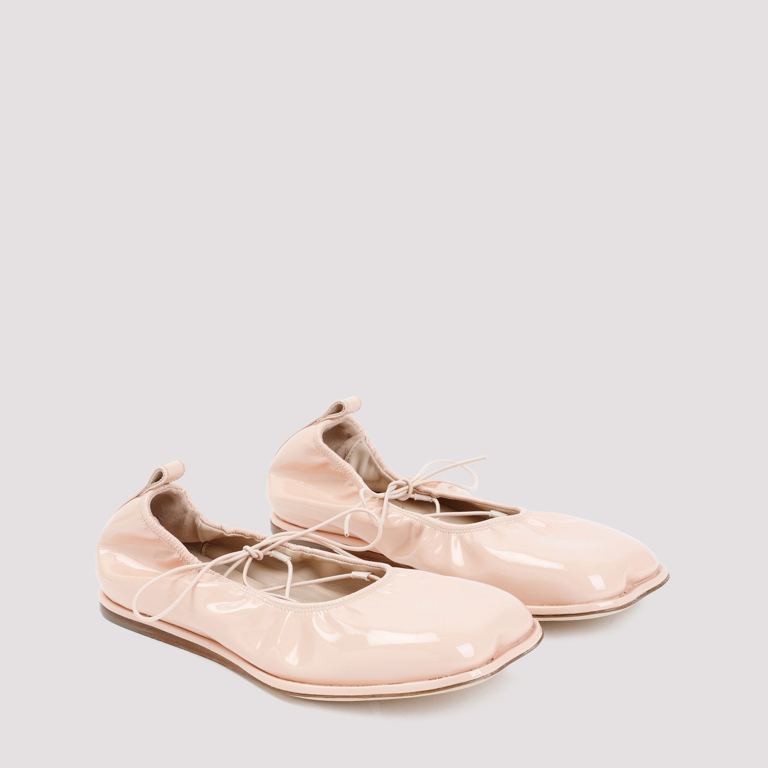 Simone Rocha Heart Toe Lace-Up Ballerina Women