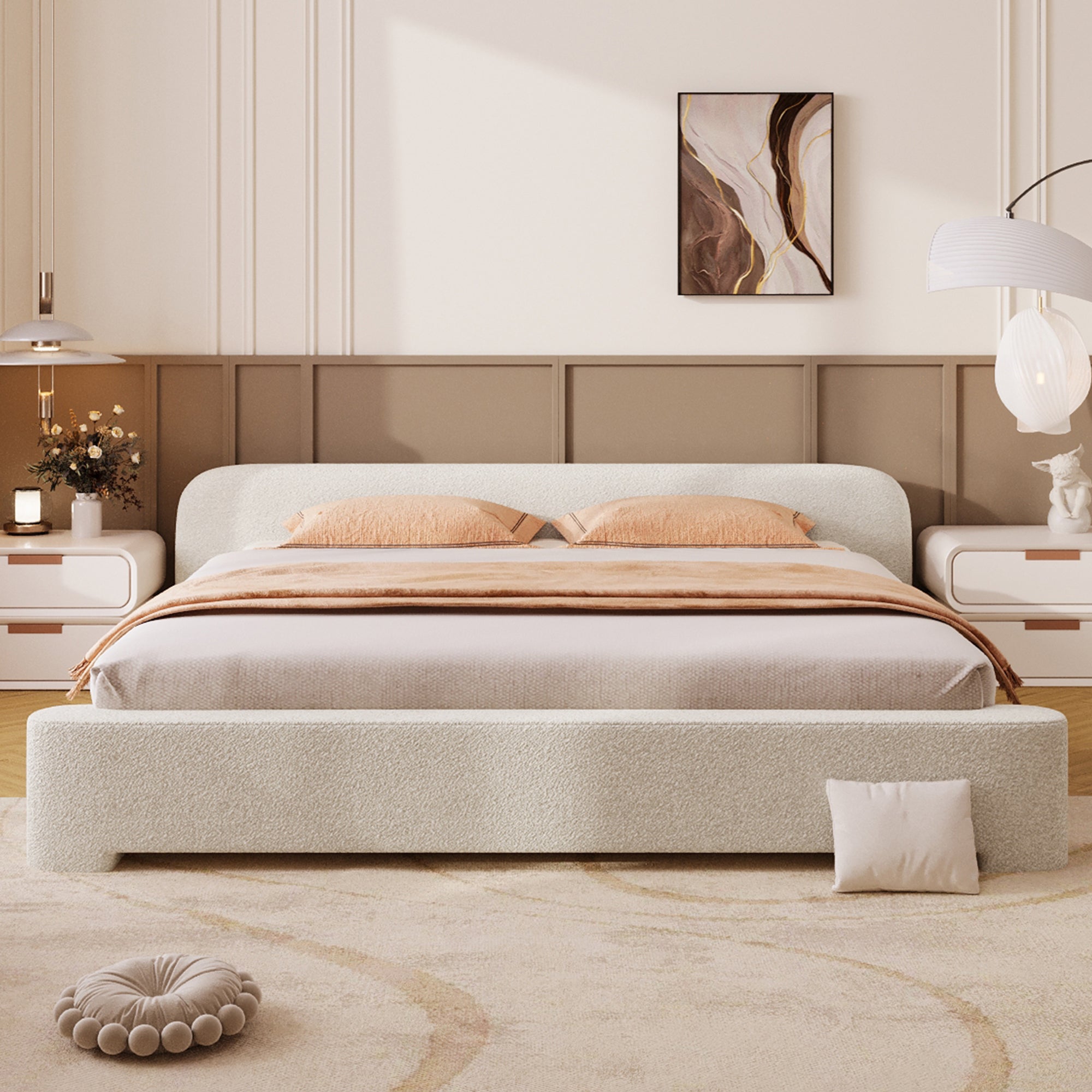 Cozy Upholstered Bed
