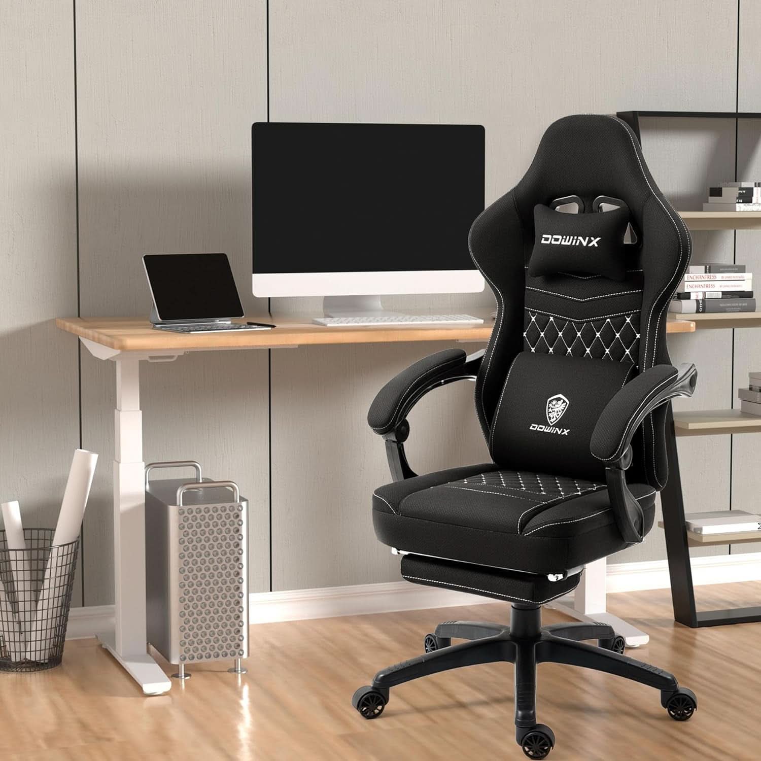 Premium Breathable Fabric Gaming Chair Massage Pad Elite