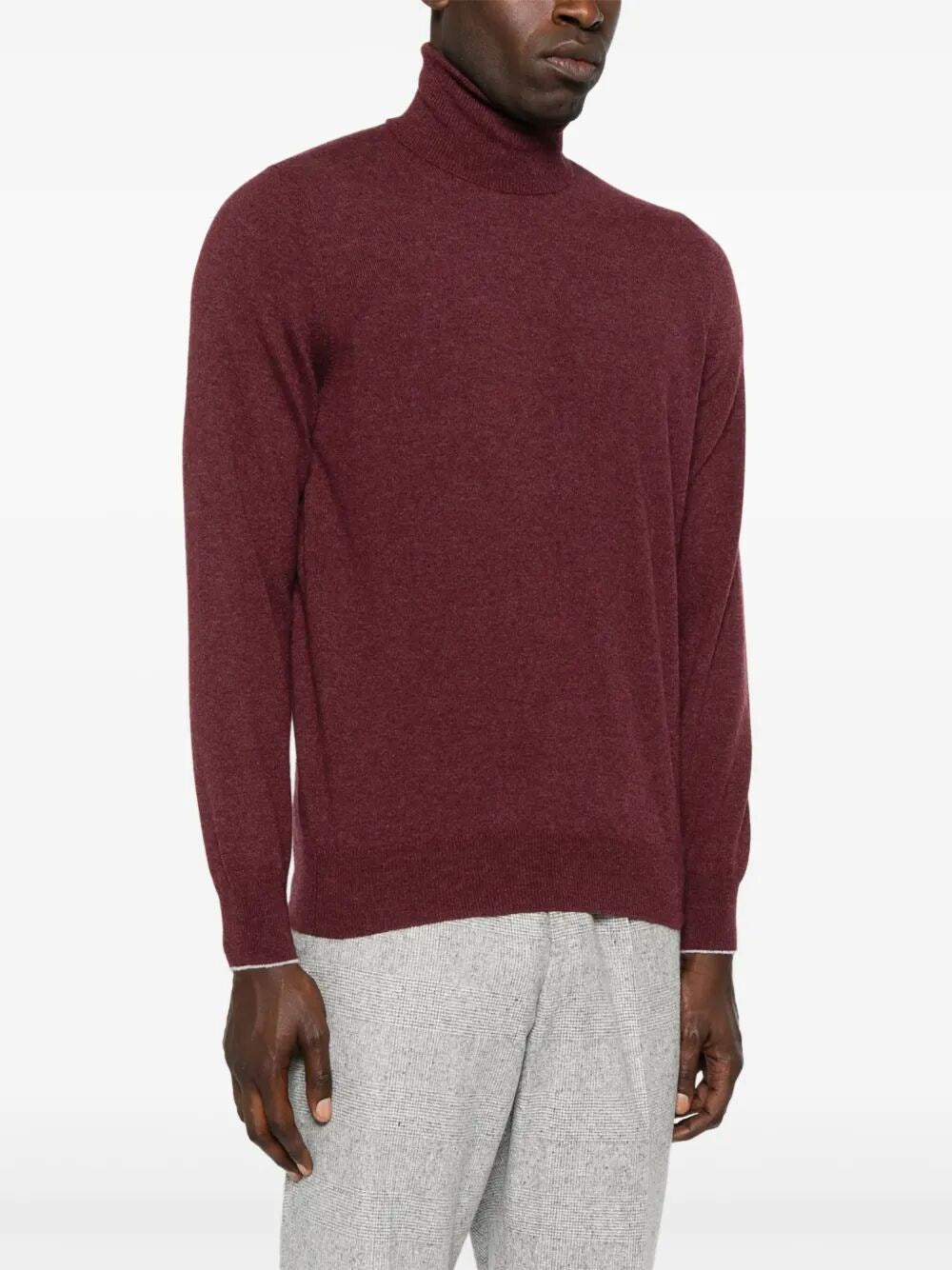 Brunello Cucinelli Men Cashmere Turtle-Neck