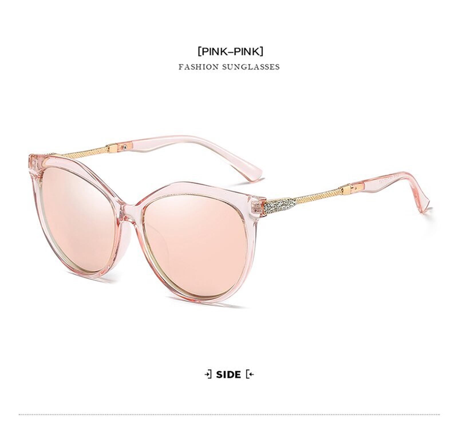 Luxury Polarized Sunglasses Women Metal Temples Sunglasses Gradient Lens Sun Glasses Women Luxury Brand