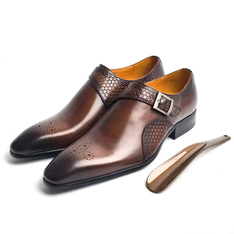 High-quality Mens Leather Shoes Casual Business Fashionable Office Footwear