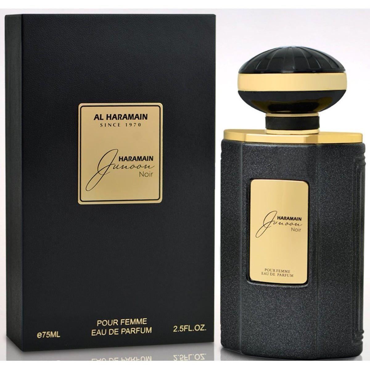 Haramain Junoon Noir by Al Haramain EDP Spray for Women 2.5 oz