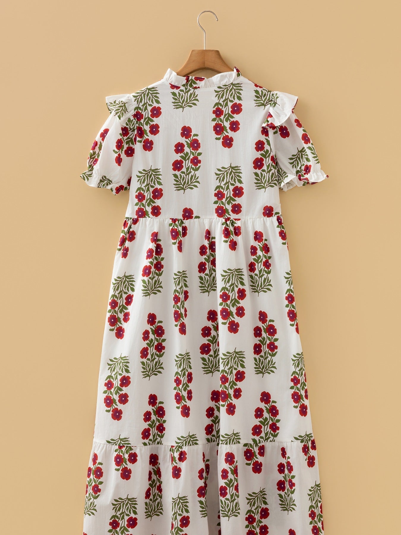 Floral Print Casual Mini Dress