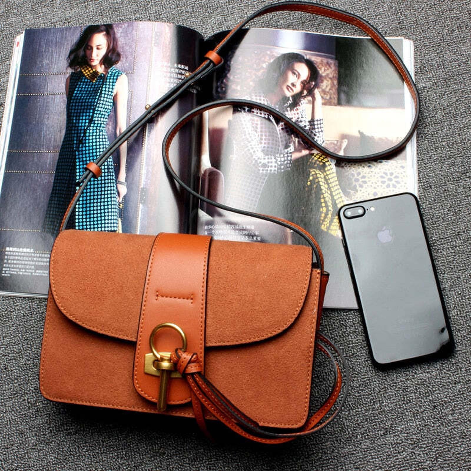 Women Genuine Leather Saddle Bag Leisure Retro Bohemian Hippie Ibiza Fringe Burgundy Cross Body Over Shoulder Bag handbag