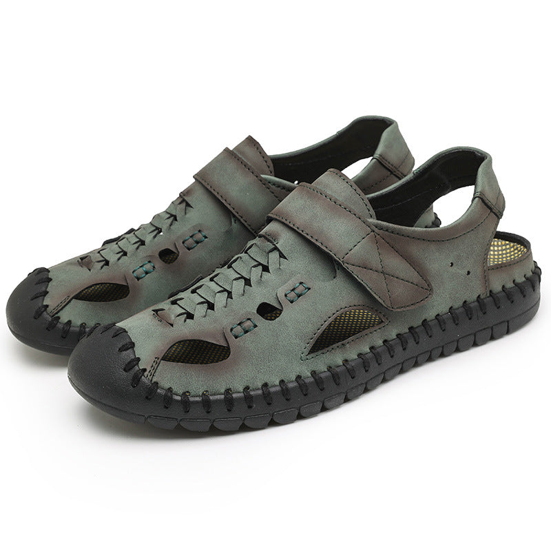 Outdoor Leather Casual Wading Sandals