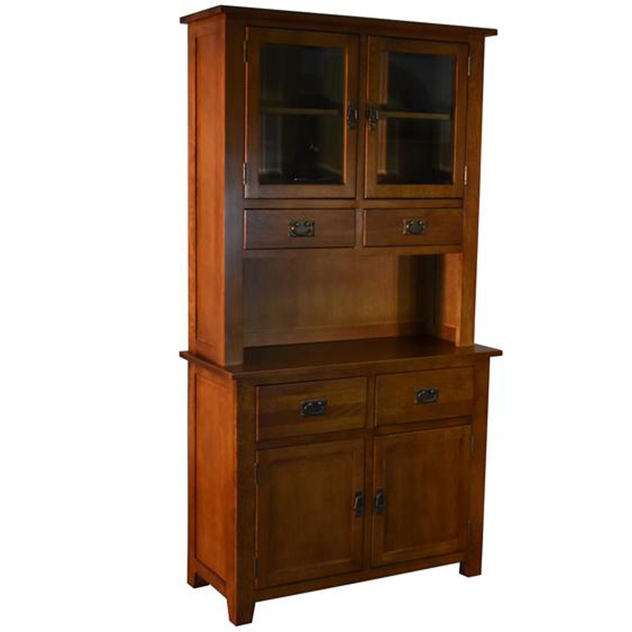 Mission 4 Door & 4 Drawer China Cabinet - Michael's Cherry