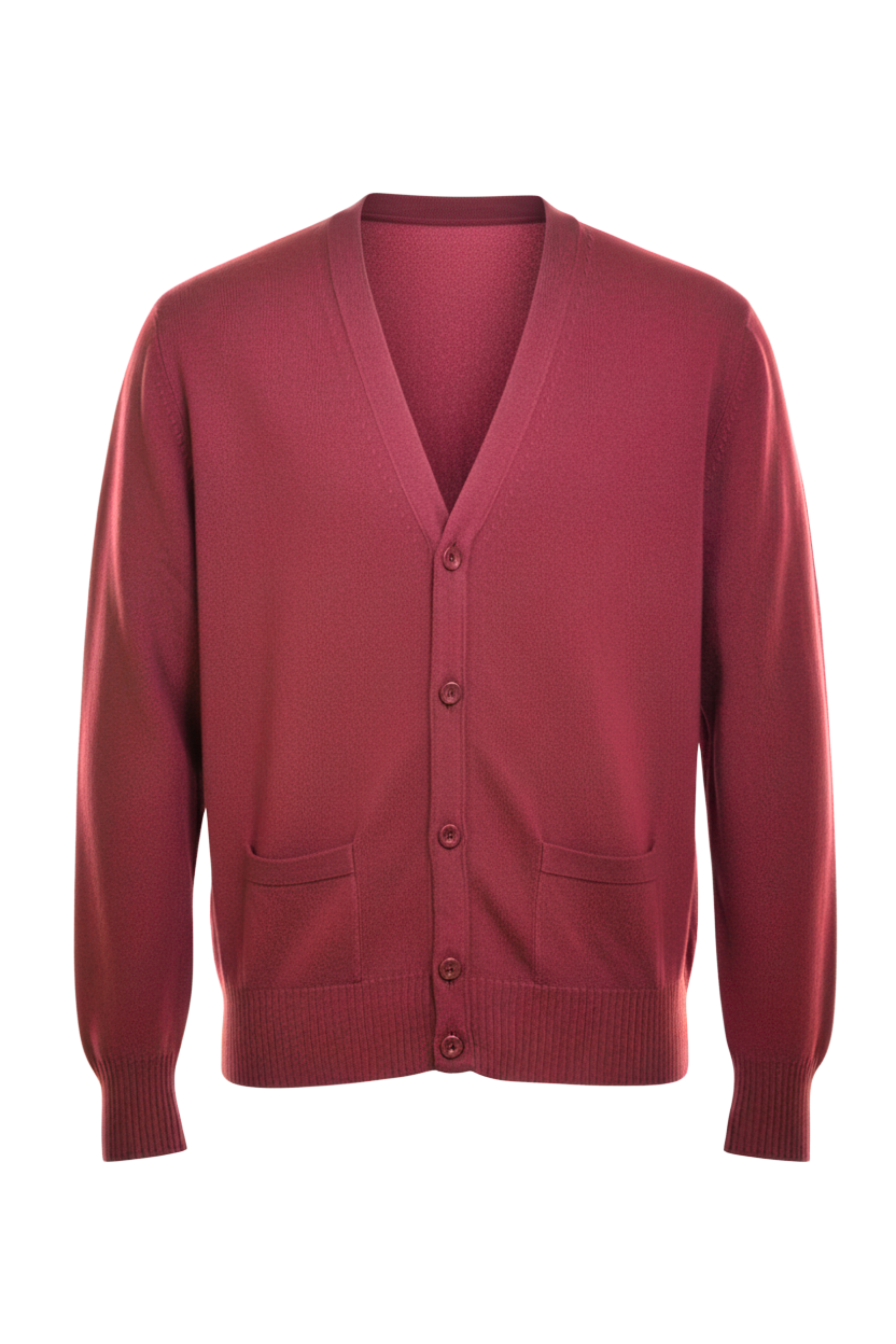 Manrico Cashmere Button Down V-Neck Cardigan