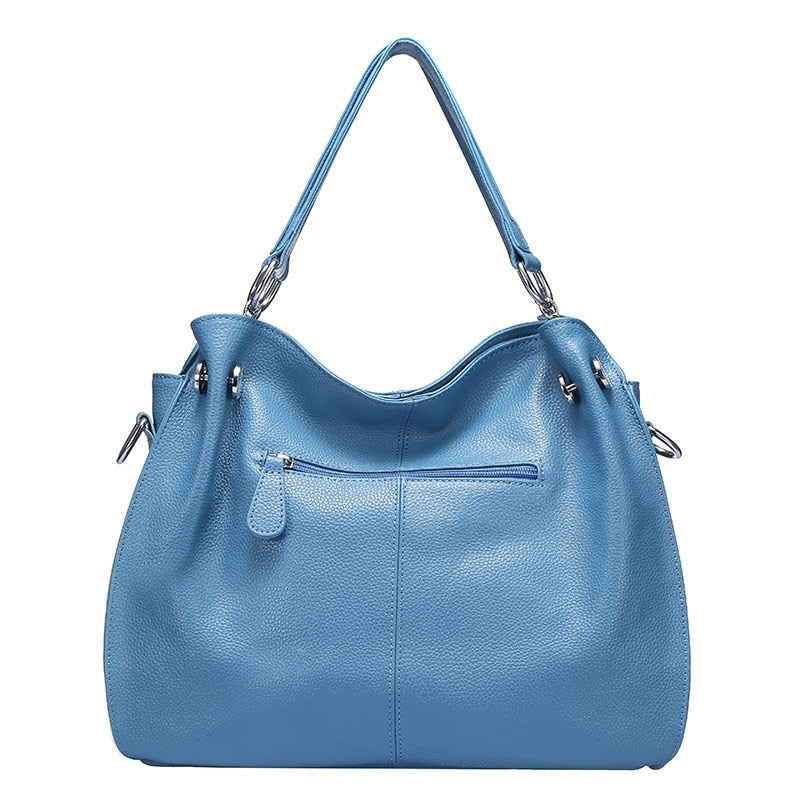 Fashion Women Genuine Leather Handbags Designer Bag Famous Real Leather Bag Ladies's Shoulder Handbag