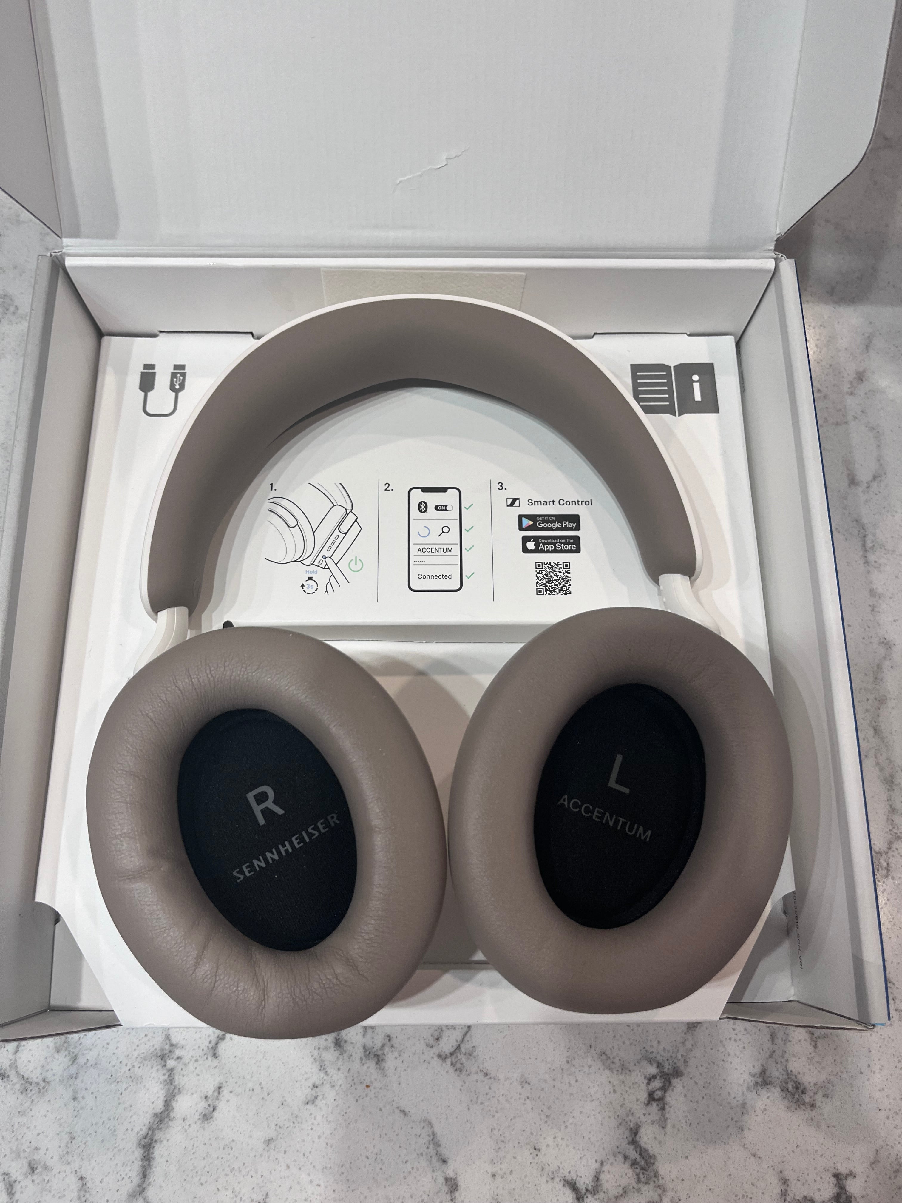 Sennheiser ACCENTUM Wireless Bluetooth Headphones - 50-Hour