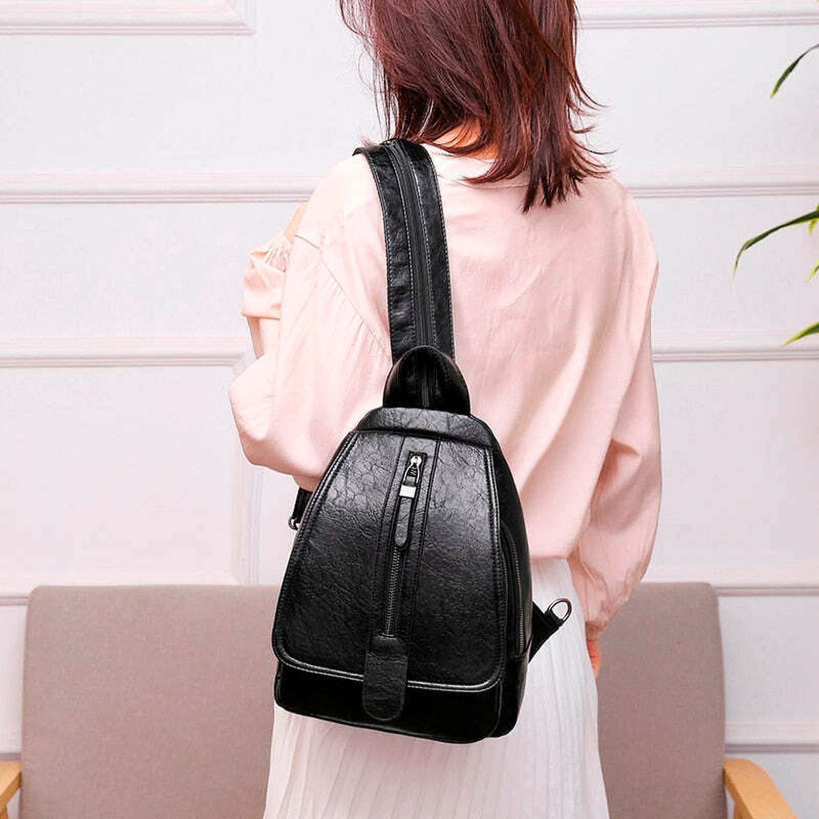 Gorgeous Travel Shoulder Bag School Backpacks For Teenage Girls Sac A Dos Women Leather Backpacks High Quality Ladies Bagpack New
